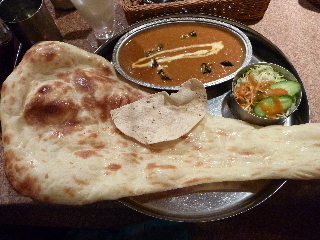 茄子のキーマカレー