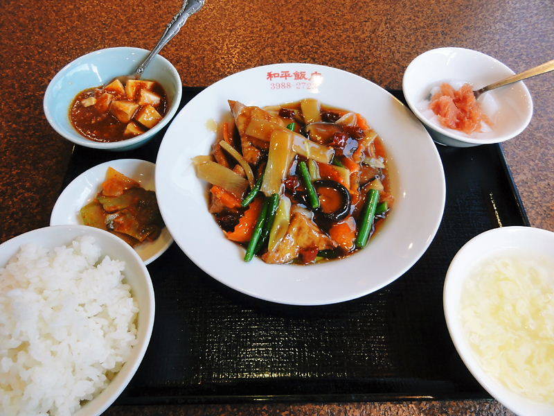 揚げ豆腐と野菜の旨煮