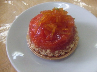 ブラットオレンジのタルト