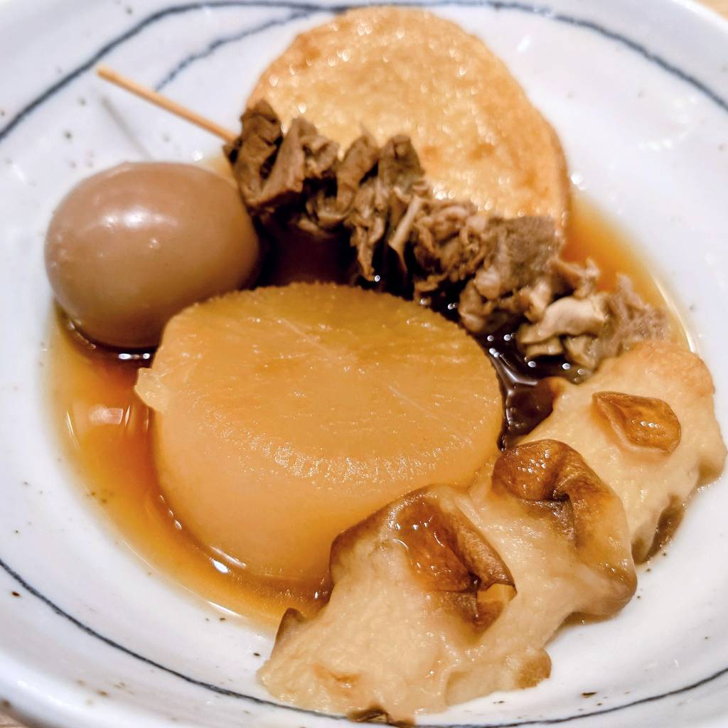 由丸流博多おでん 盛り合わせ5品