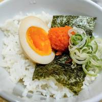 明太味玉ごはん