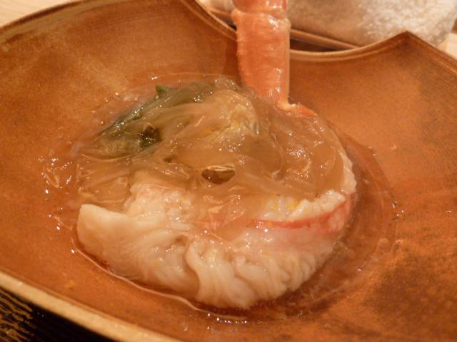 松葉ガニのしゃぶしゃぶ