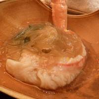 松葉ガニのしゃぶしゃぶ