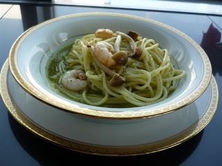 バジルソースのベノヴェージュパスタ