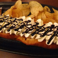 バナナホイップのホットドック