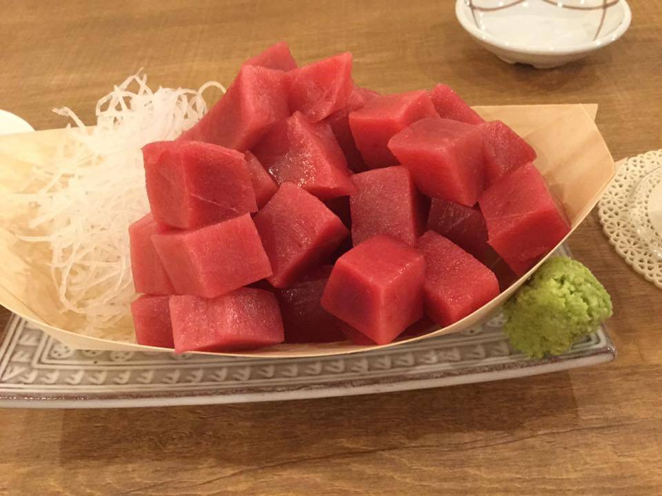 まぐろ刺身定食