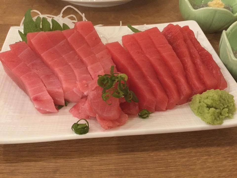 まぐろ刺身定食