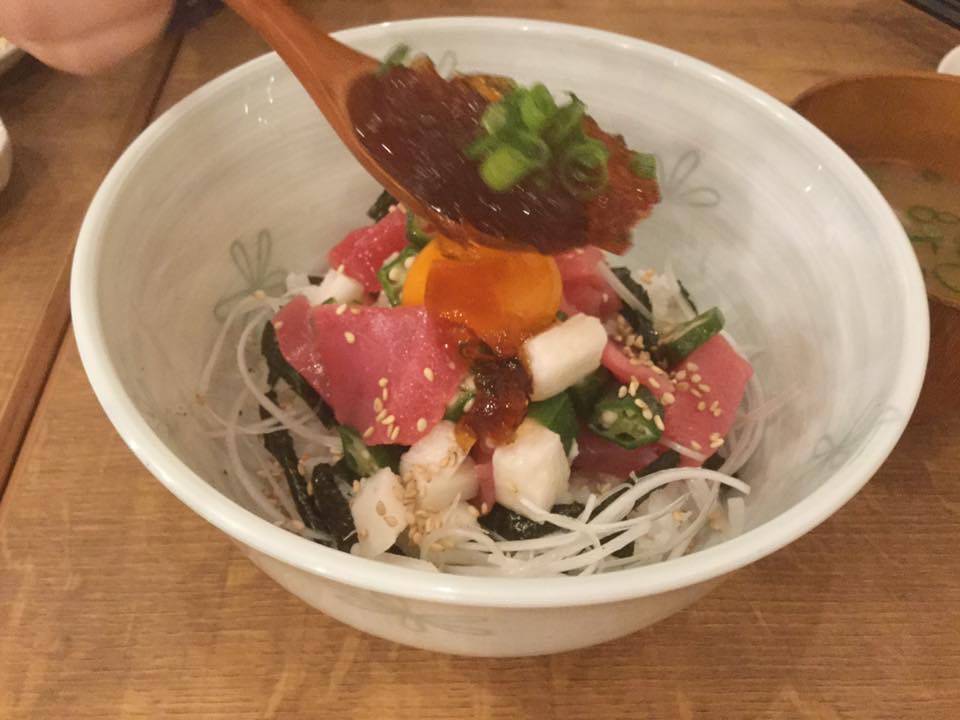 まぐろ刺身定食