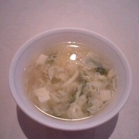 玉子と豆腐のスープ