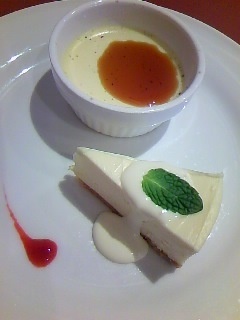 自家製デザート