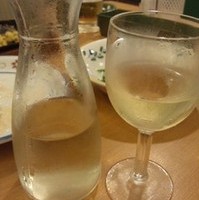 白ワイン　デキャンタ