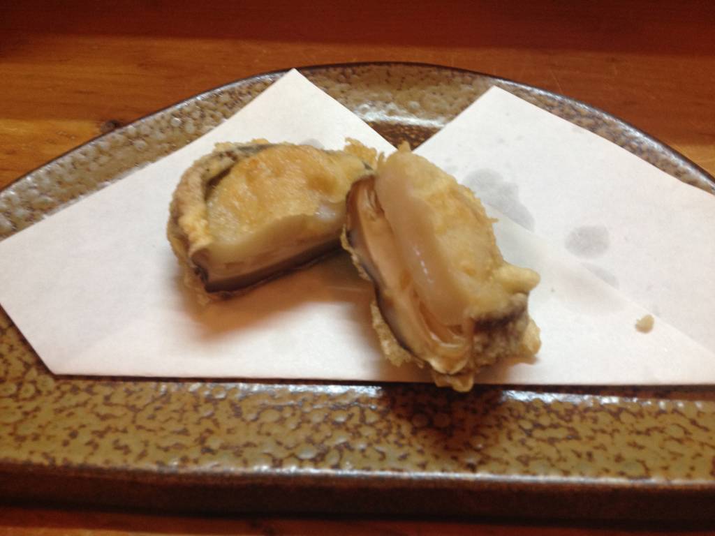 どんこ椎茸に帆立