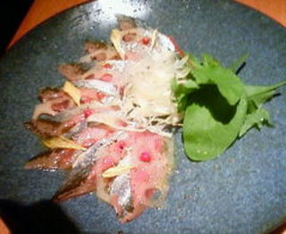 秋刀魚のカルパッチョ