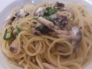 アンチョビパスタ