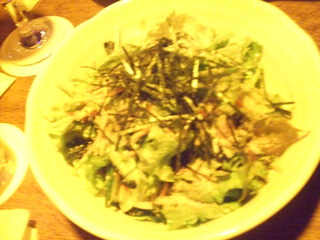 胡麻たっぷりチョレギサラダ