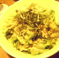 胡麻たっぷりチョレギサラダ