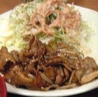 しょうが焼き定食