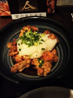 揚げ若鶏のみぞれがけ定食