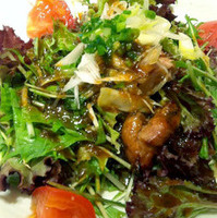 炭火焼き鶏のグリーンサラダ　