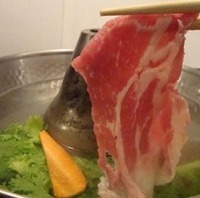 エゴマ豚のしゃぶしゃぶ