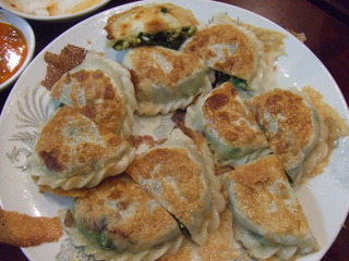 韮桜エビ入り餃子