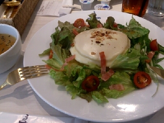 チーズフォンデュパンケーキ