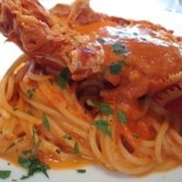 オマール海老のパスタ