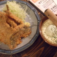 地アジの極上フライ