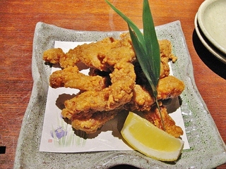 豚の唐揚げカレー風味