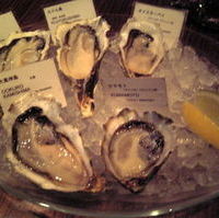 生牡蠣盛り合わせ