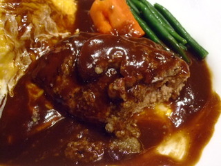 名物ふわとろオムライス+カーディナル特製ハンバーグのセットメニュー(ランチ)