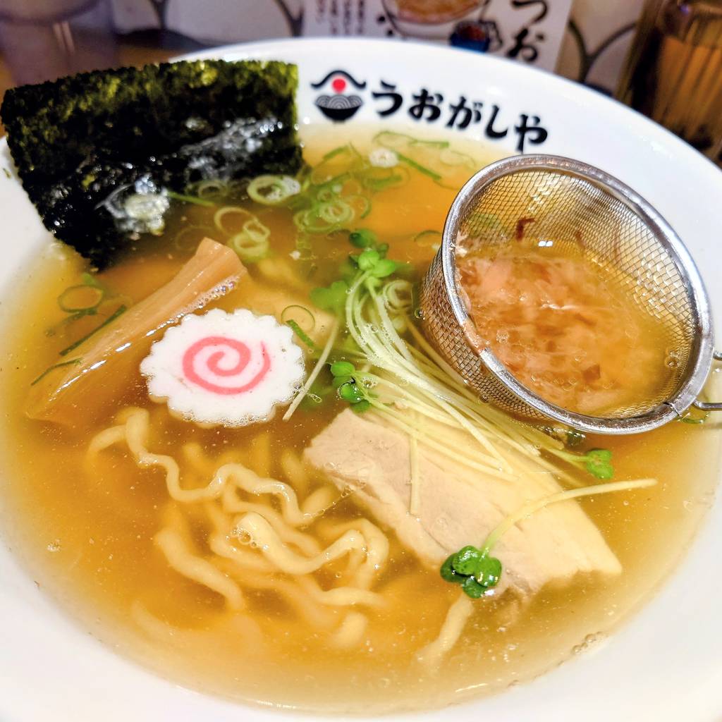 追いかつおラーメン　ハーフ