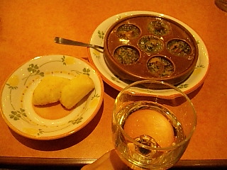 エスカルゴのオーブン焼き