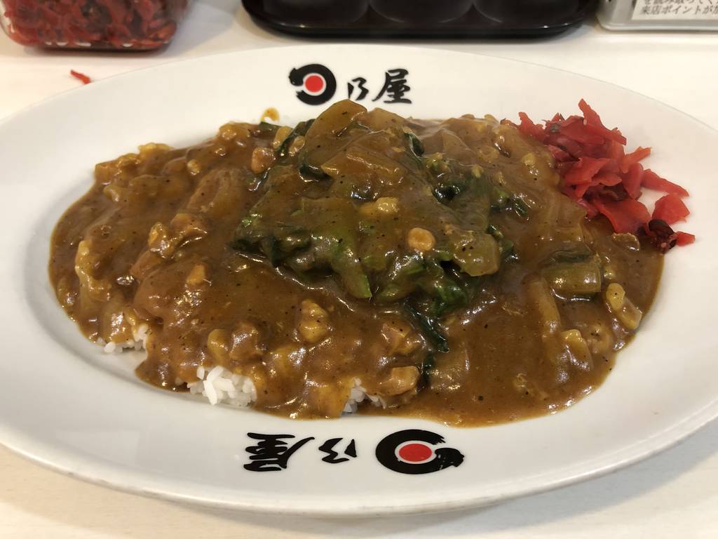 たっぷりほうれん草カレー