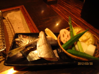 あじ開き一夜干し