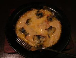 とろ湯葉と鮭のチーズ焼き