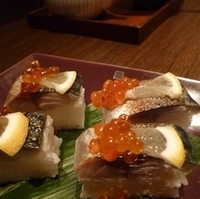 炙りしめ鯖の棒寿司