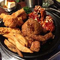 チキン三種盛り合わせ