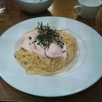 明太子クリームスパゲッティ