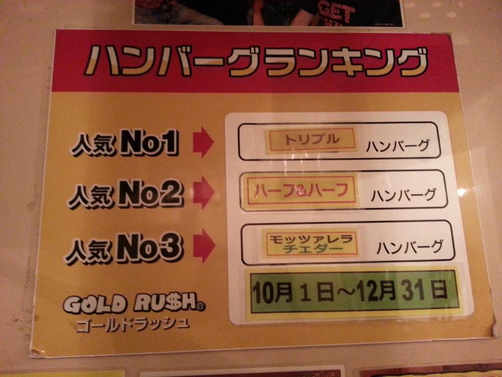 ハンバーグレストラン GOLD RUSH 新宿東口店