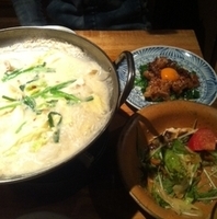 もつ鍋　白味噌