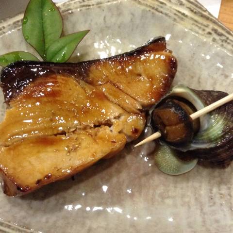 鰤照り & サザエ