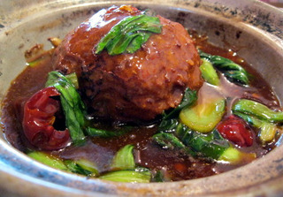 土鍋ハンバーグ