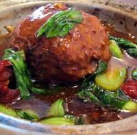 土鍋ハンバーグ