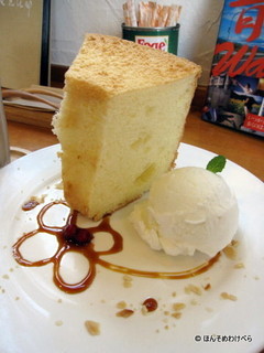 ミルクシフォンケーキ