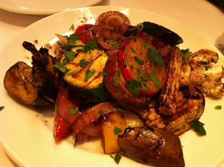 野菜の炭火グリル