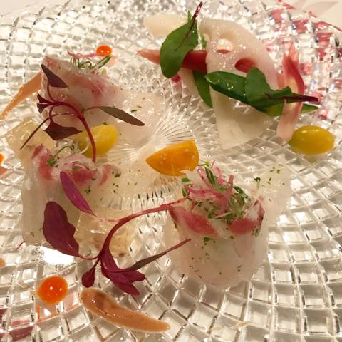 旬の味覚のランチコース