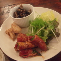 アスパラのベーコン巻