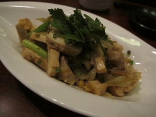 大動脈の葱塩炒め