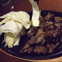 地鶏の炙り炭火焼